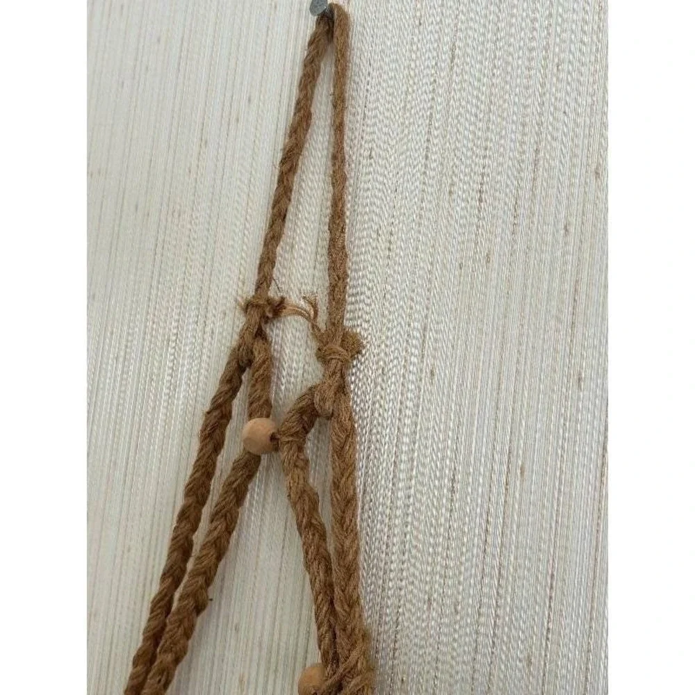 Vintage Rare Large Design DON FREEDMAN Retro‎ Macrame Woven Wall Hanging - 1976